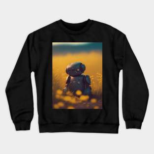 Sad Little Bot Crewneck Sweatshirt